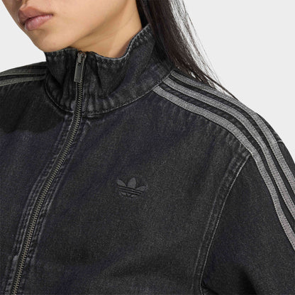 Adidas Firebird Denim Kadın Siyah Ceket