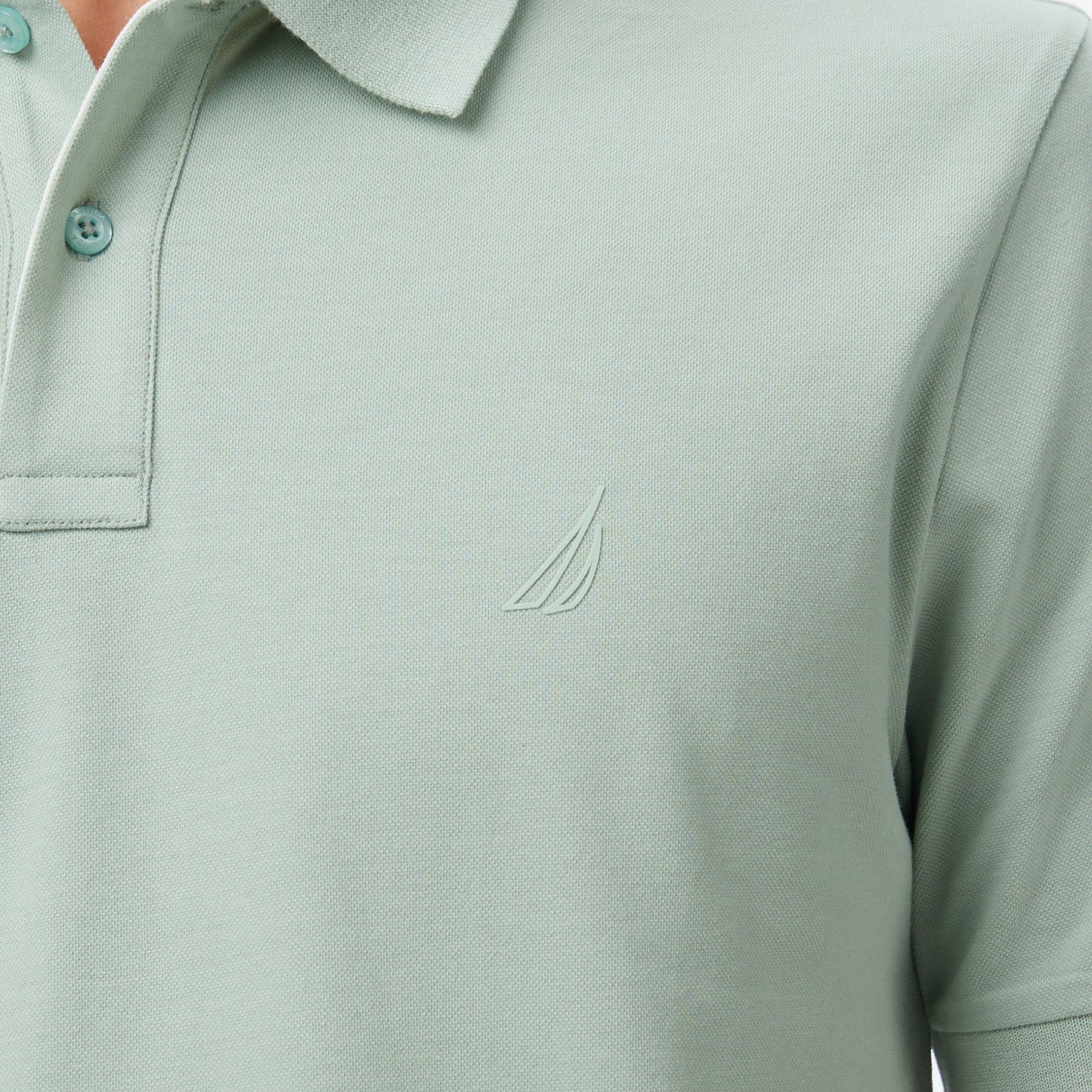 Nautica Erkek Yeşil Regular Fit Polo Yaka T-shirt