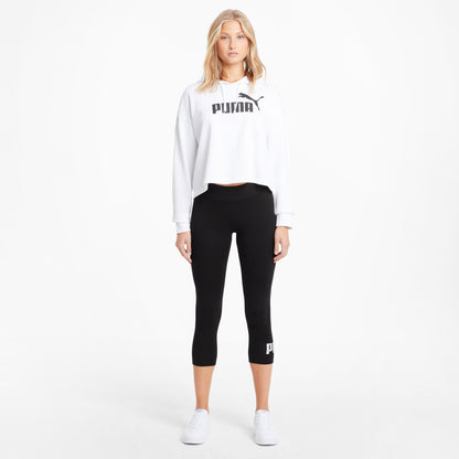 Puma Ess 3/4 Logo Kadın Siyah Tayt