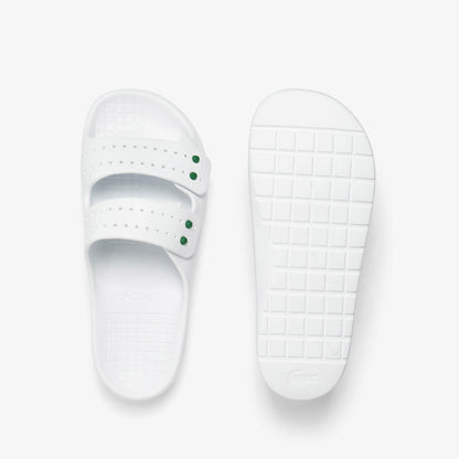 Lacoste Serve Strap Kadın Beyaz Terlik