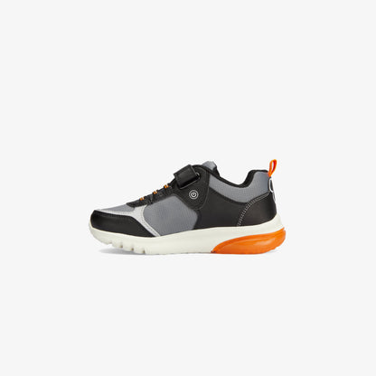 Geox J Ciberdron Çocuk Siyah Spor Ayakkabı