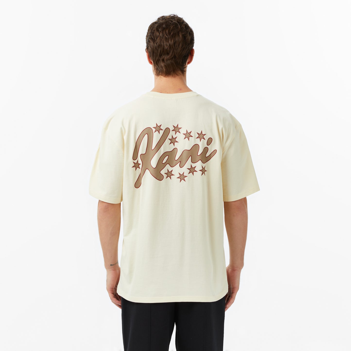 Karl Kani Signature Erkek Bej T-shirt