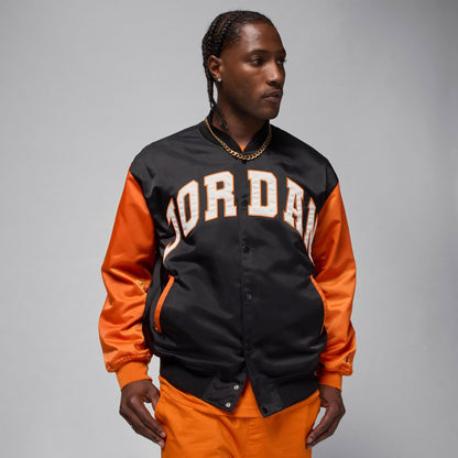 Jordan Brooklyn College Varsity Erkek Siyah Ceket