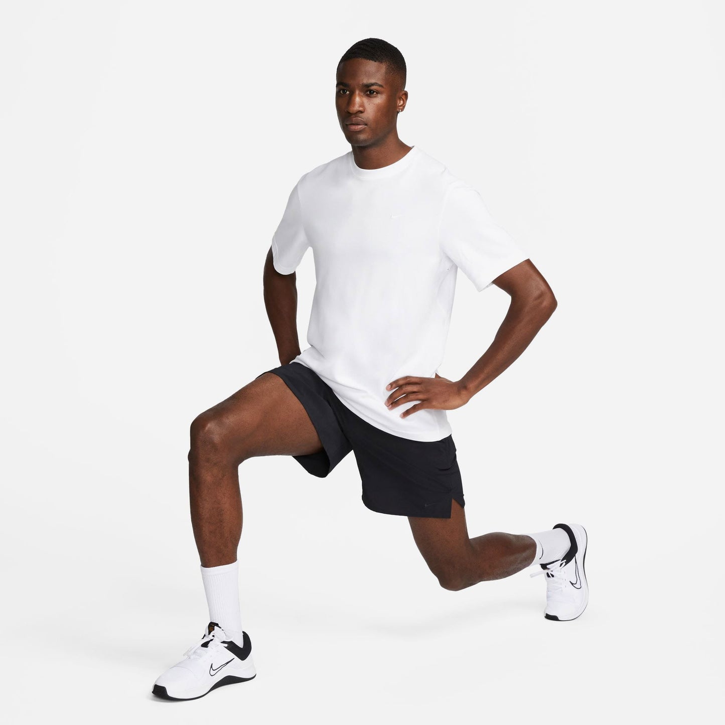 Nike Dri-fit Primary Statement Erkek Beyaz T-shirt