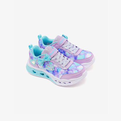 Skechers Flutter Heart Lights - Blurred Love Çocuk Mor Spor Ayakkabı