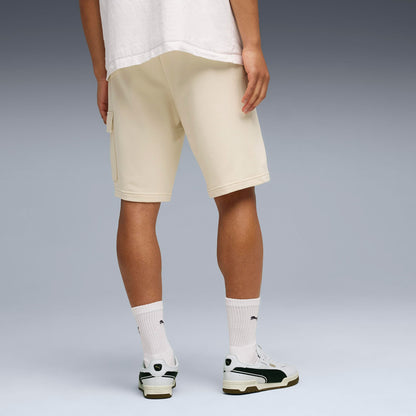 Puma Ess No. 1 Logo Cargo Erkek Krem Şort