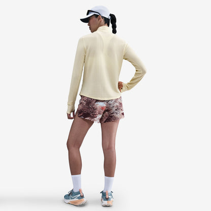 Nike Trail Df Hz Midlayer Kadın Sarı Sweatshirt