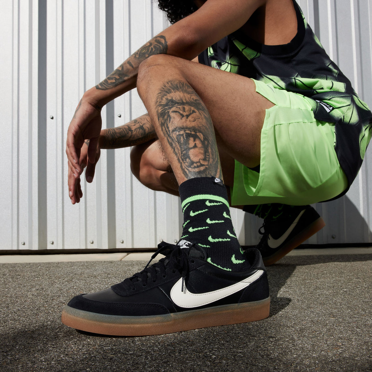Nike Killshot 2 Leather Erkek Siyah Spor Ayakkabı