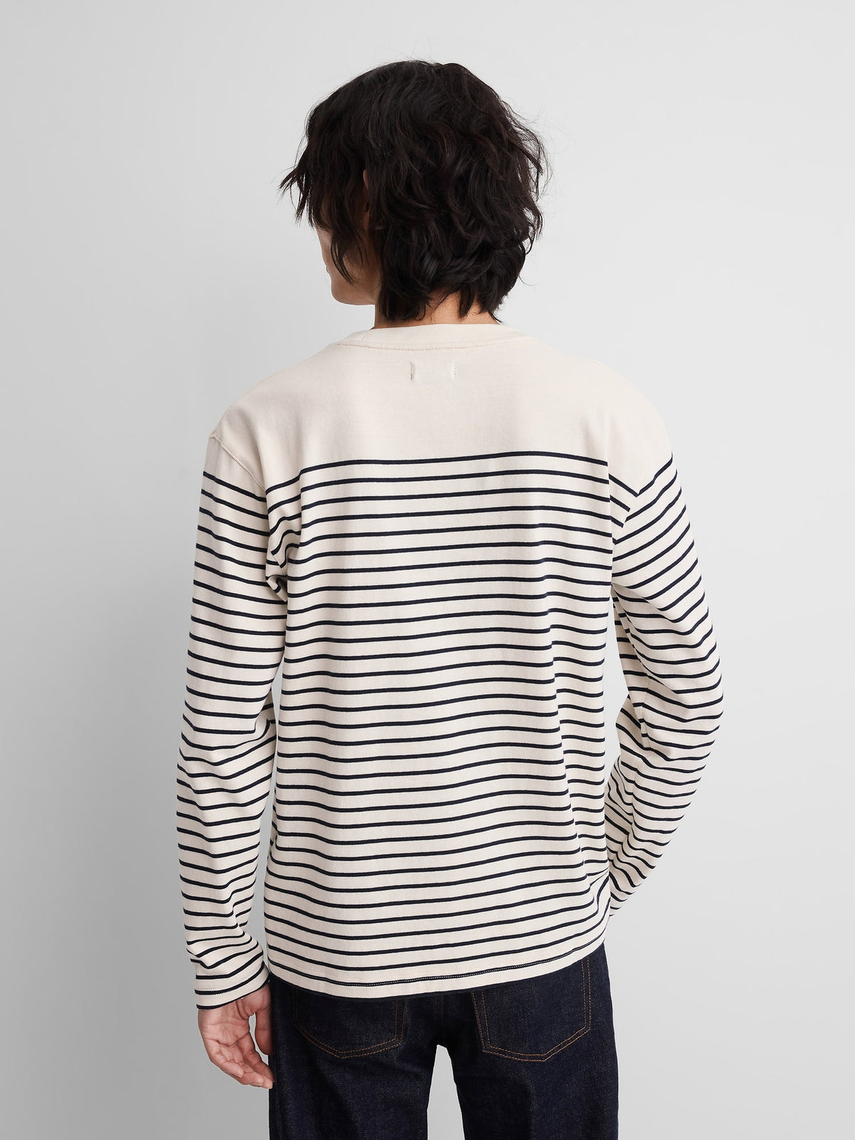 Beyaz Gap × A.p.c. Çizgili T-shirt