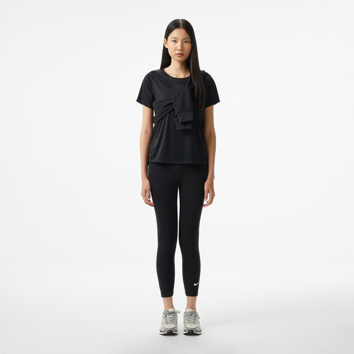 Nike Dri-fıt Race Top Ss Kadın Siyah Koşu T-shirt