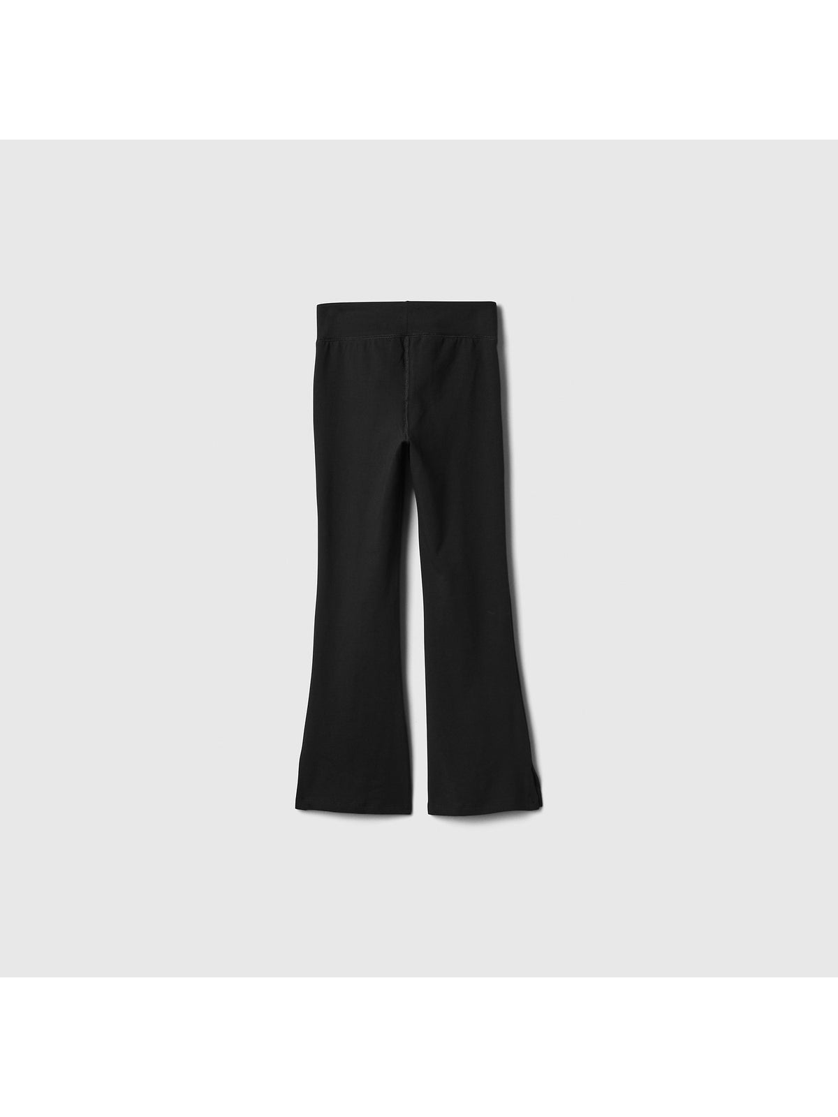 Siyah Streç Jersey Legging Flare Tayt