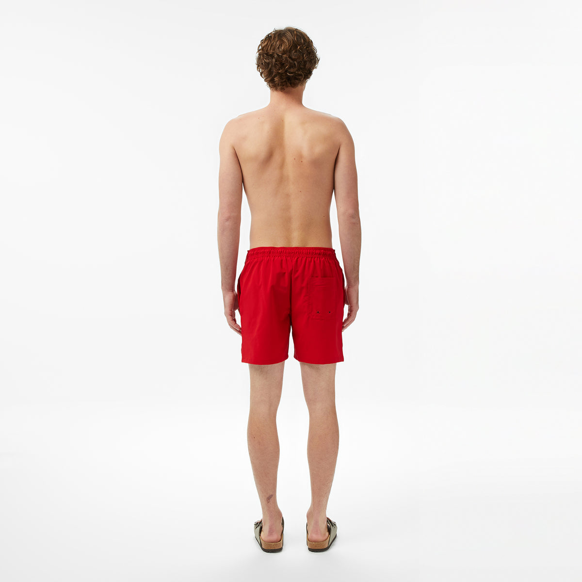 Calvin Klein Short Drawstring Erkek Kırmızı Deniz Şortu
