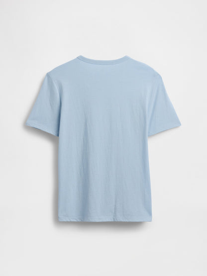 Açık Mavi Gap Logo T-shirt