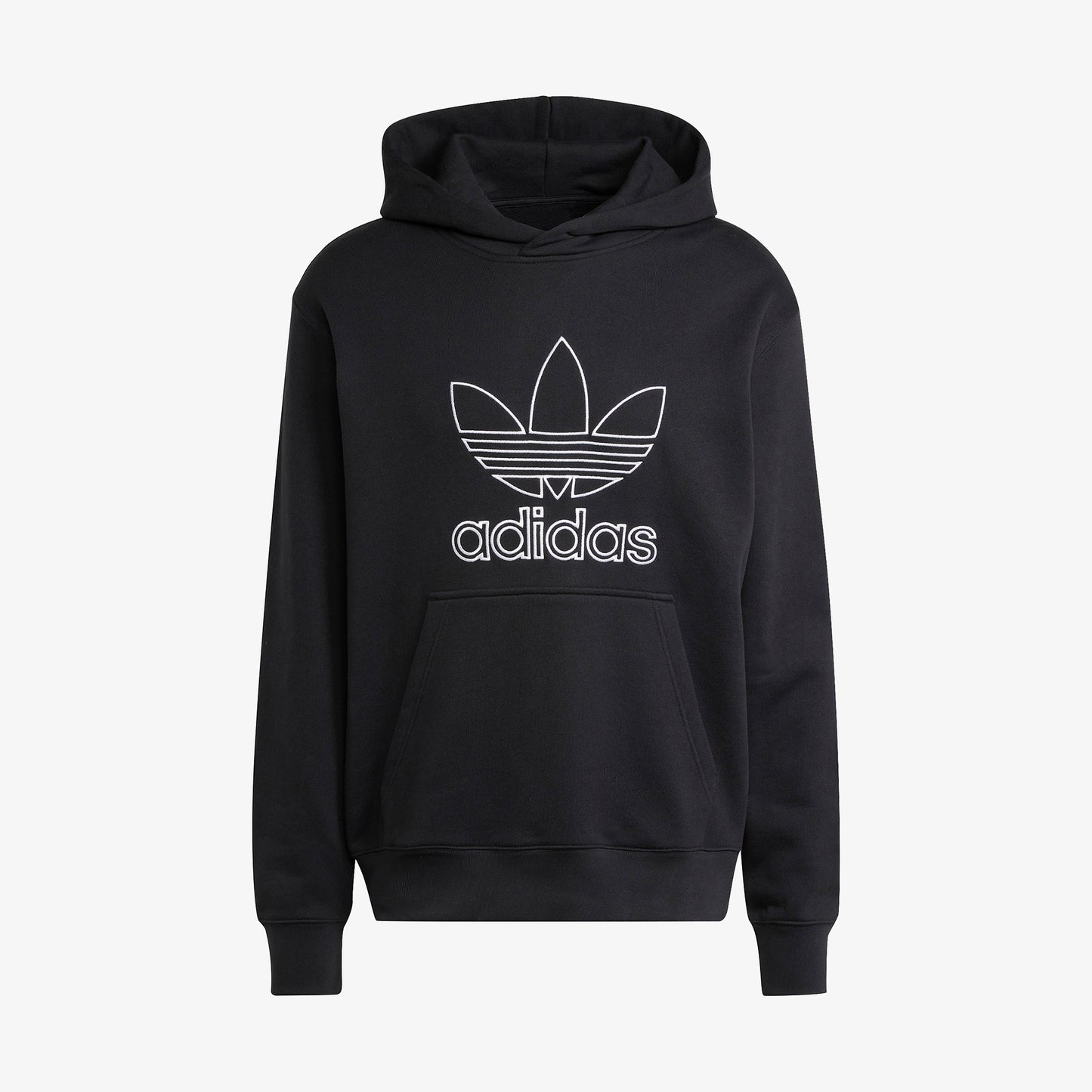 Adidas Adicolor Outline Trefoil Erkek Siyah Sweatshirt