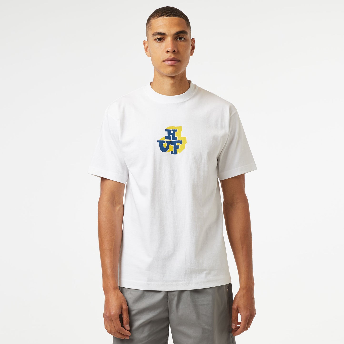 Huf Morex Remix S/s Erkek Beyaz T-shirt