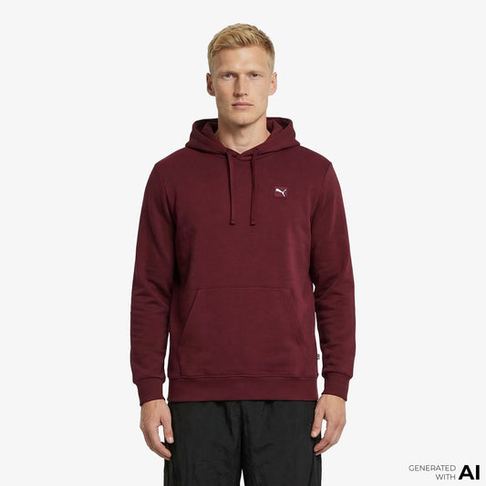 Puma Essentials Elevated Erkek Kırmızı Sweatshirt