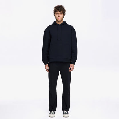 Les Benjamins Classic Erkek Siyah Hoodie