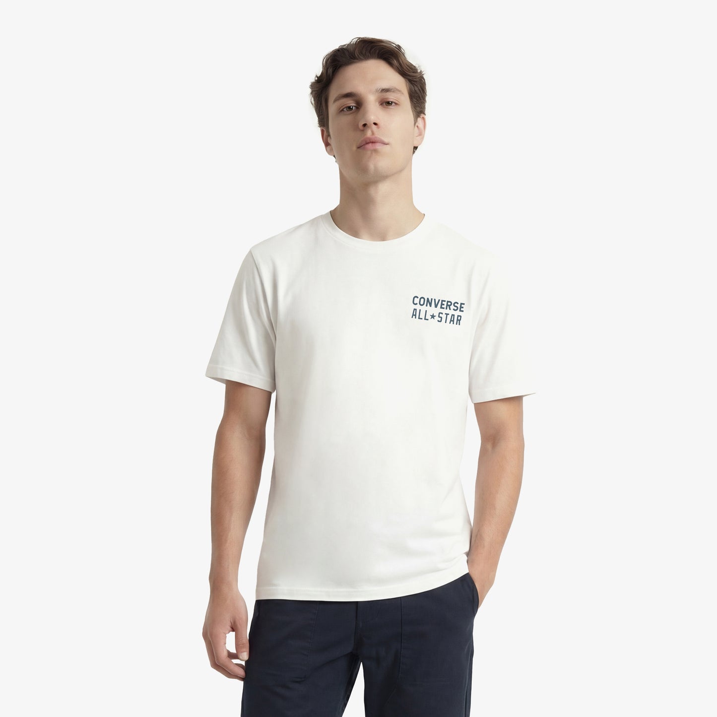 Converse Retro Chuck Taylor Erkek Beyaz T-shirt