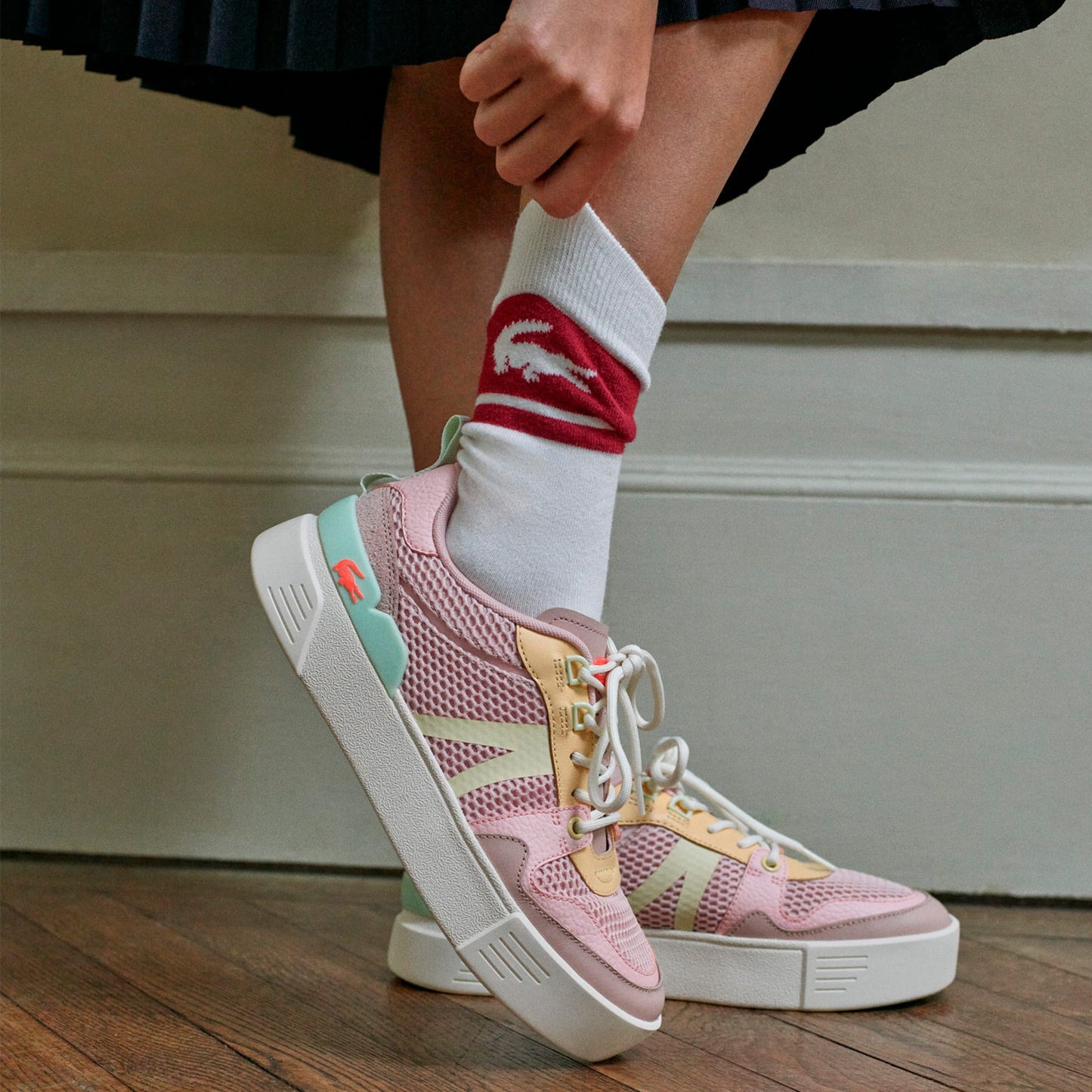 Lacoste L002 Kadın Pembe Sneaker