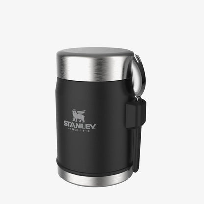 Stanley The Legendary Food Jar + Spork 0.4l Unisex Siyah Termos