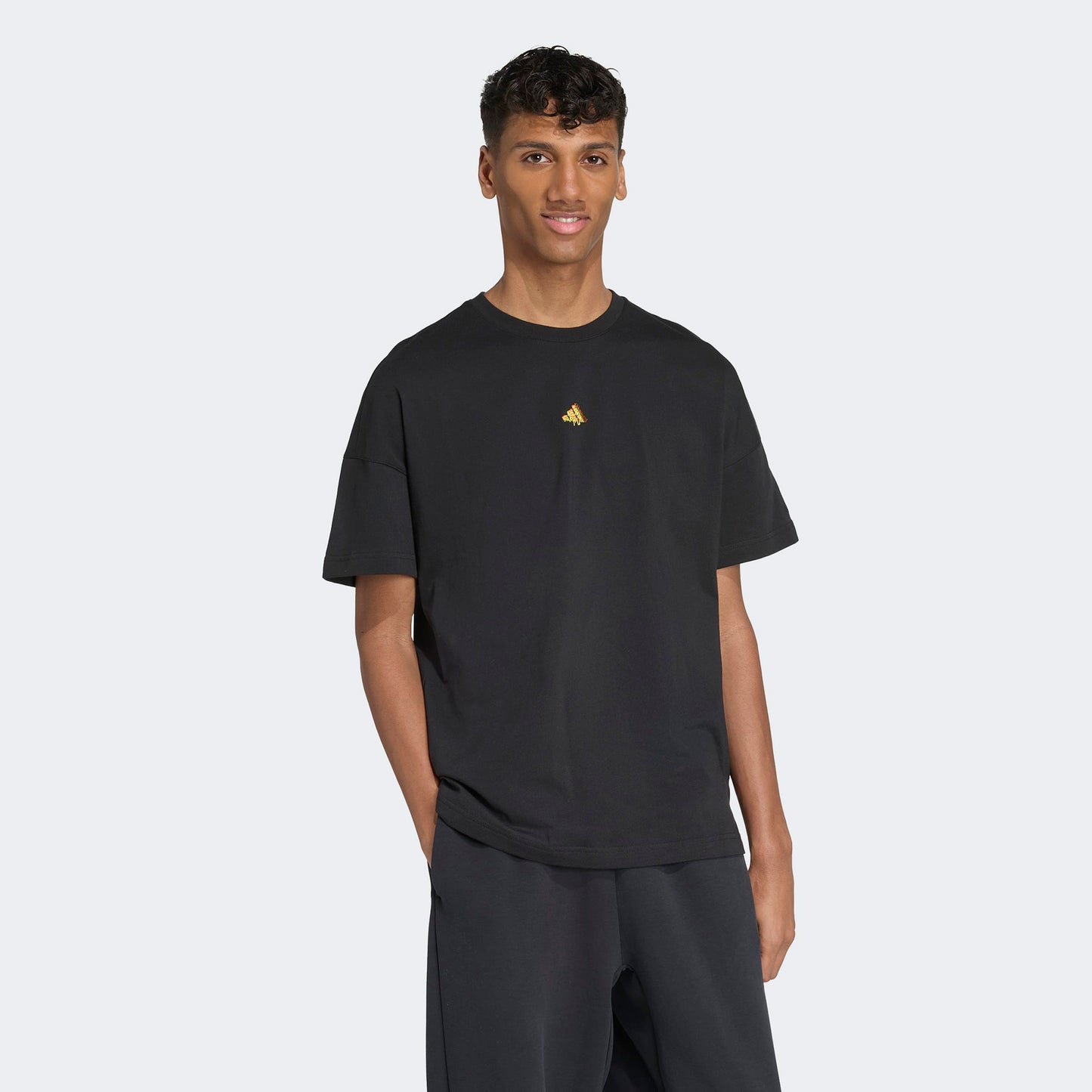 Adidasx Fortnite Erkek Siyah T-shirt