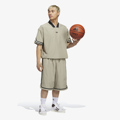 Adidas Shooting Top Unisex Kahverengi T-shirt