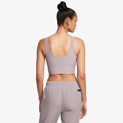 Under Armour Meridian Rib Crop Tank Kadın Gri Atlet