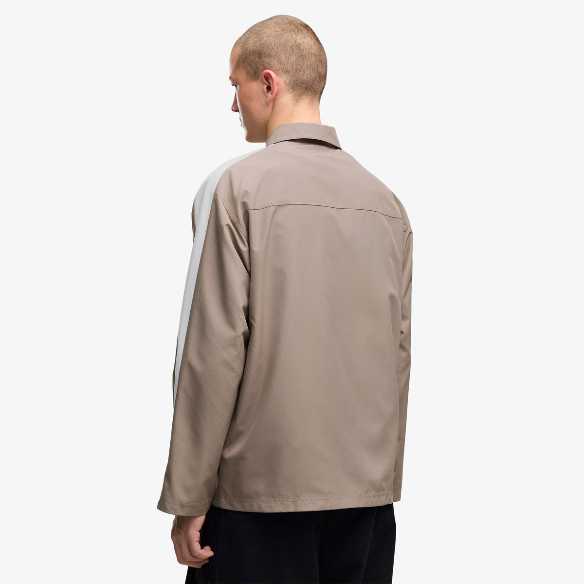 Puma T7 Relaxed Woven Overshirt Erkek Gri Gömlek
