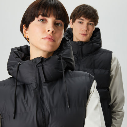 Rains Alta Puffer Vest W3t2 Unisex Siyah Mont