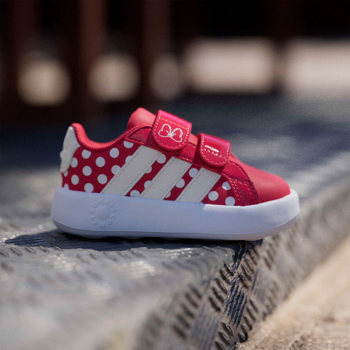 Adidas Grand Court Minnie Comfort Çocuk Siyah Spor Ayakkabı