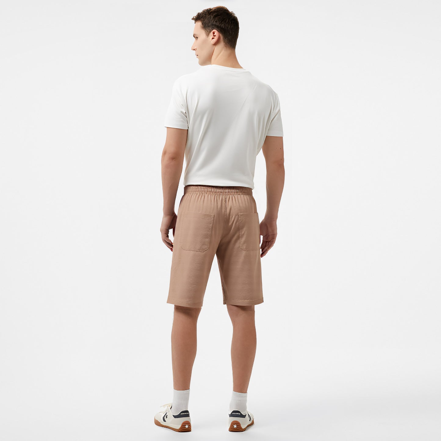 New Balance Lifestyle Erkek Bej Şort
