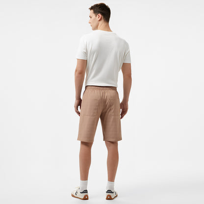 New Balance Lifestyle Erkek Bej Şort