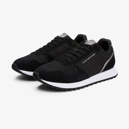 Tommy Hilfiger Suede Erkek Siyah Spor Ayakkabı
