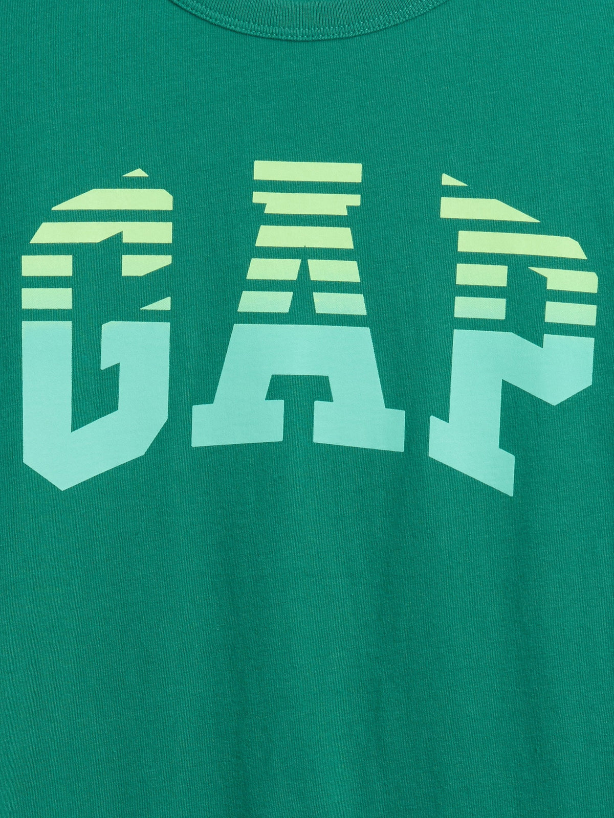 Yeşil Gap Logo T-shirt