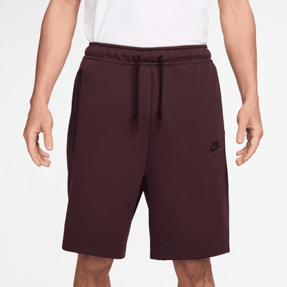 Nike Tech Fleece Erkek Bordo Şort