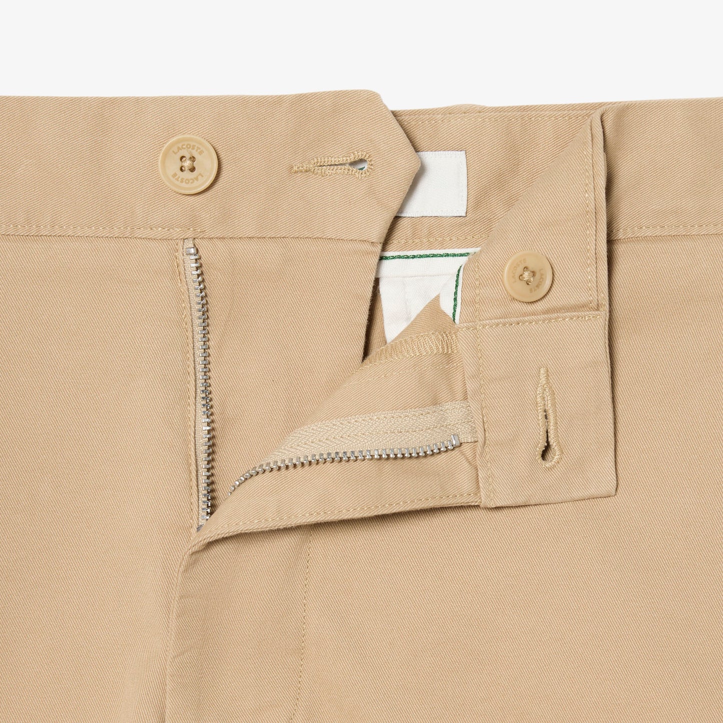 Lacoste Erkek Slim Fit Bej Bermuda Şort