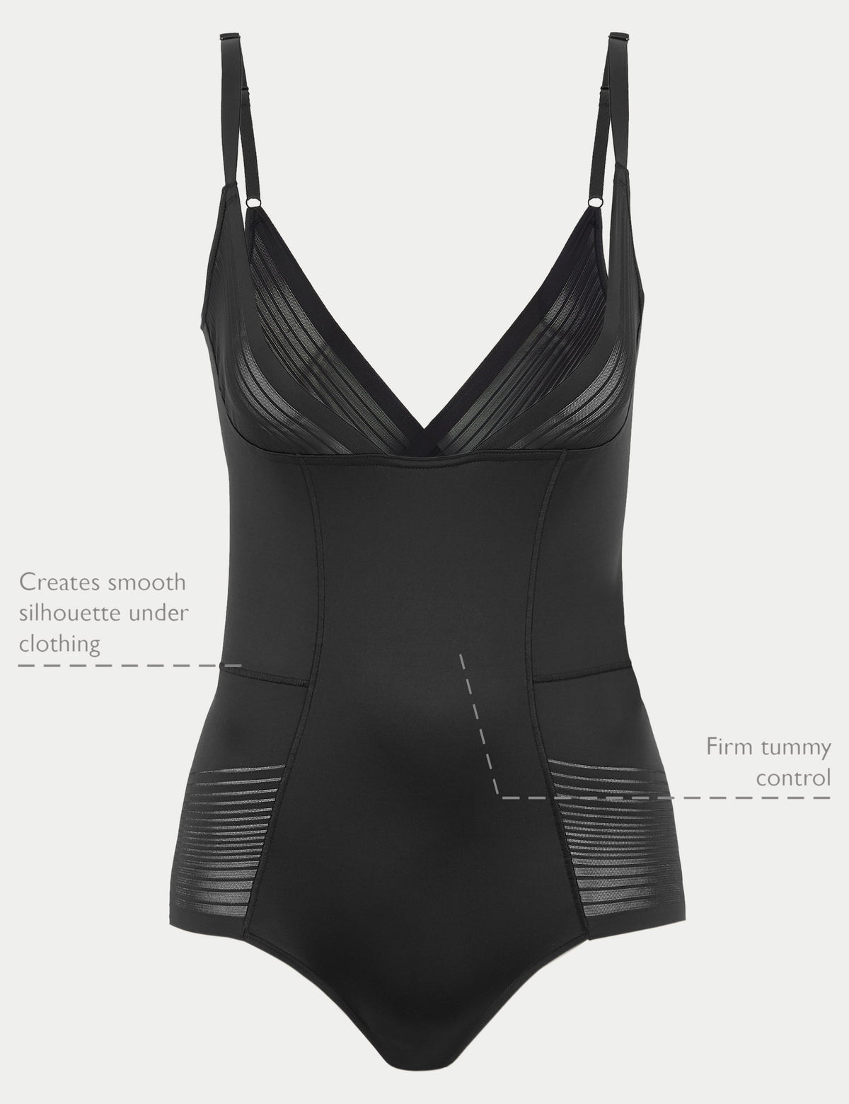 Cool Comfort™ Düşük Sıkılıkta Dikişsiz Body Korse