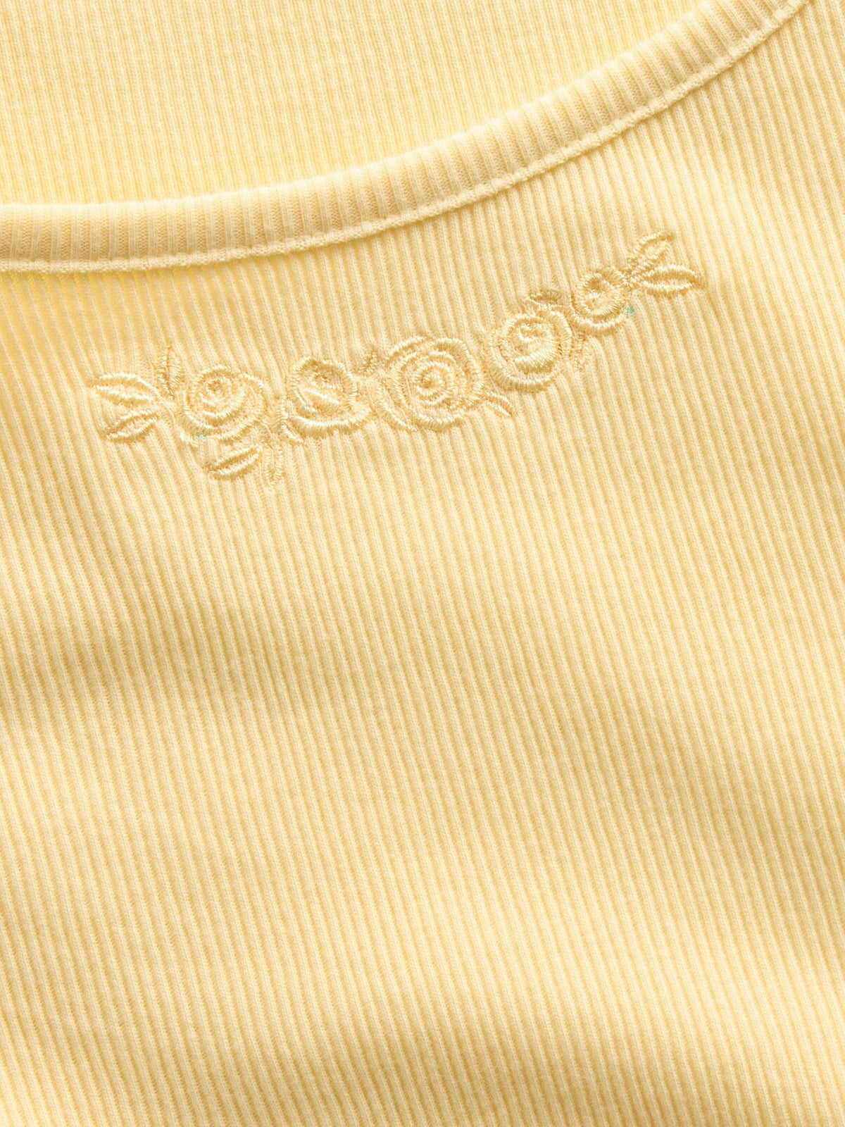Sarı Fitilli T-shirt