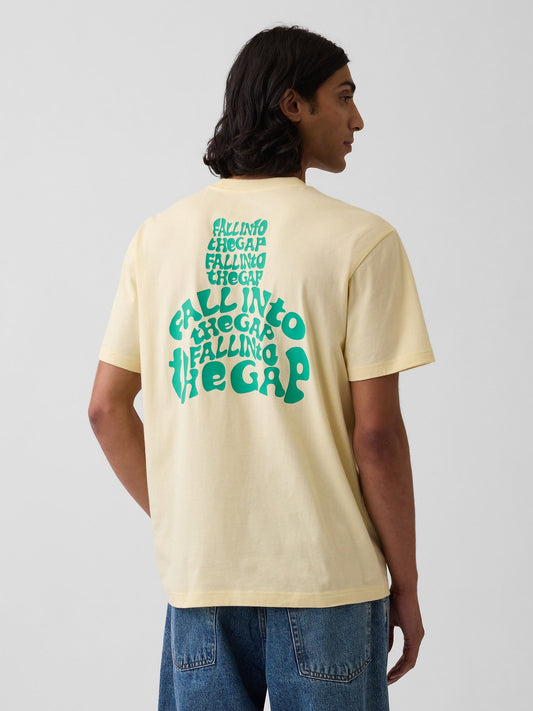 Sarı Everyday Soft Relaxed Brannan Bear Cepli T-shirt