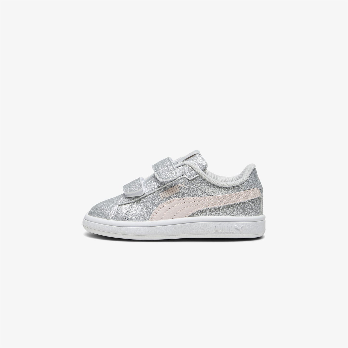 Puma Smash 3.0 Glit Glam V Bebek Gri Spor Ayakkabı