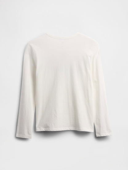 Beyaz Gap Logo T-shirt