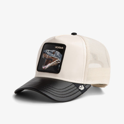 Goorin Bros Faux Leather Snake Unisex Siyah Şapka