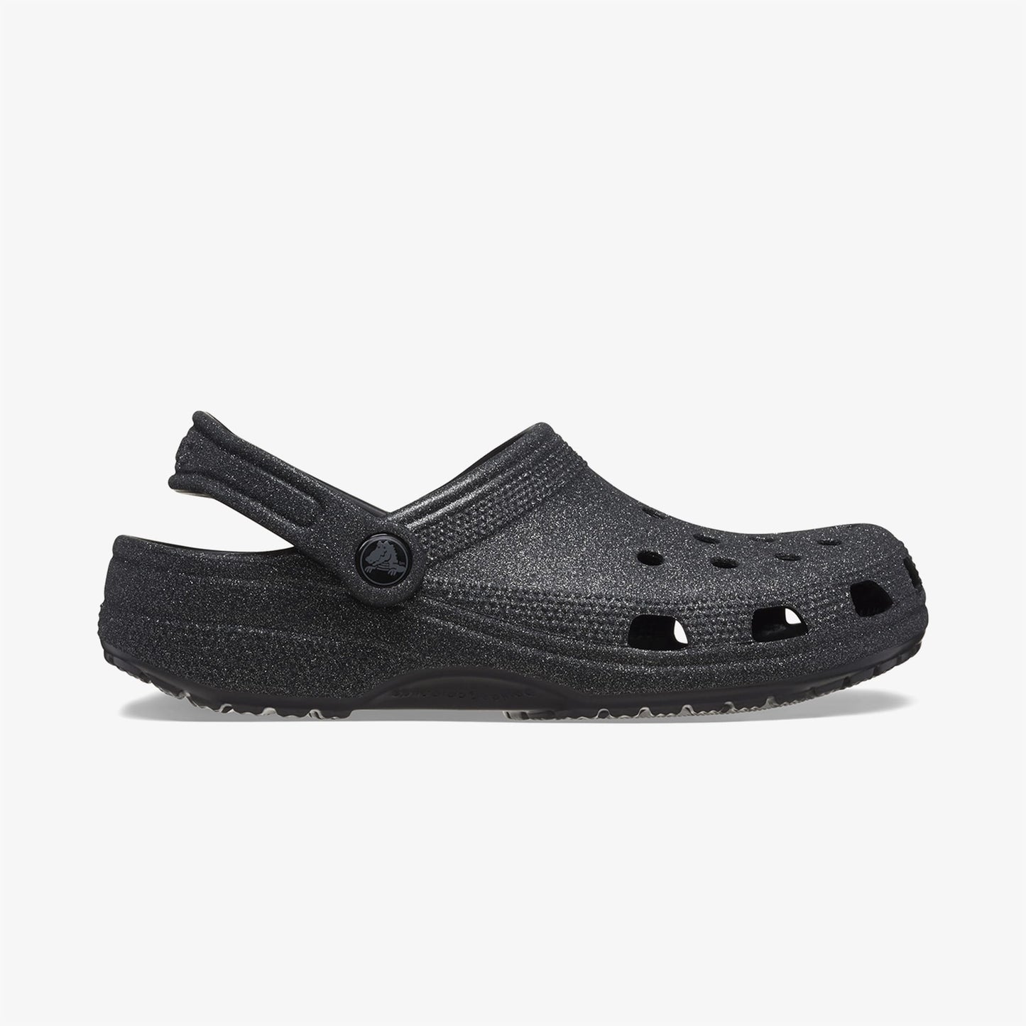 Crocs Classic Glitter Clog Kadın Siyah Terlik