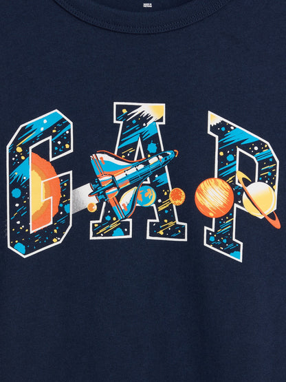 Siyah Grafik Baskılı T-shirt (2’li)