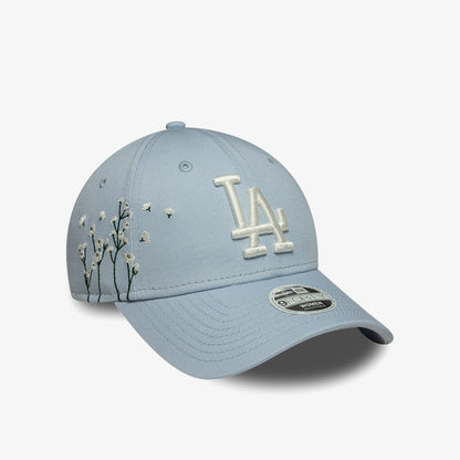New Era Floral Icon 9forty Los Angeles Dodgers Kadın Mavi Şapka