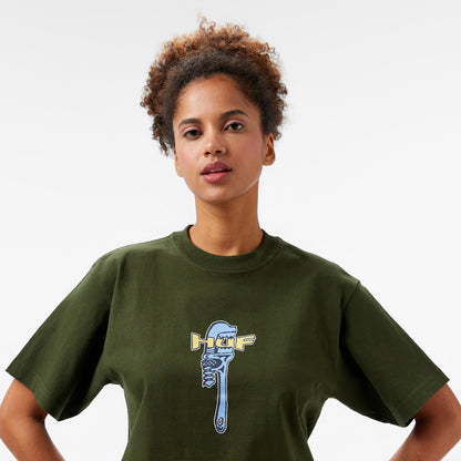 Huf Vise Erkek Yeşil T-shirt