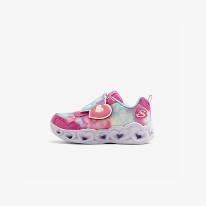 Skechers Heart Lights Lovin Reflection Çocuk Pembe Işıklı Spor Ayakkabı