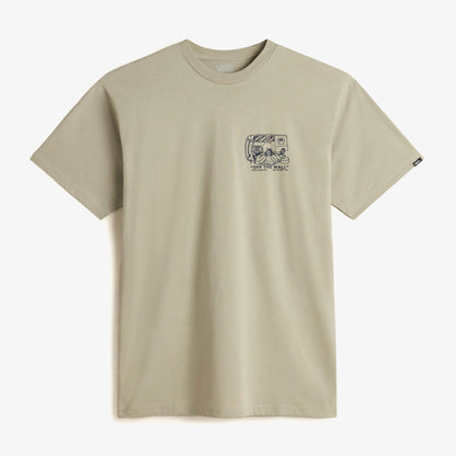 Vans Next Stop Ss Erkek Gri T-shirt