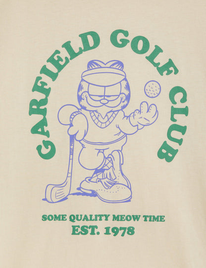 %100 Pamuk Garfield™ Golf Tişörtü (6–16 Yaş)