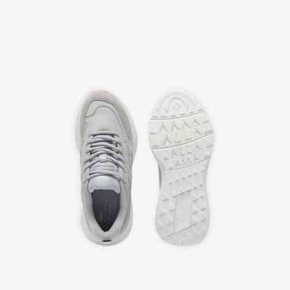 Lacoste L003 Evo Kadın Gri/beyaz Sneaker